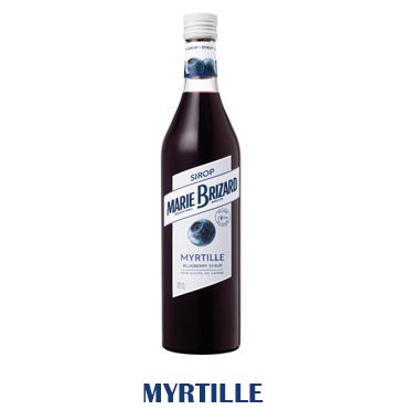 Marie Brizard Myrtille Syrup